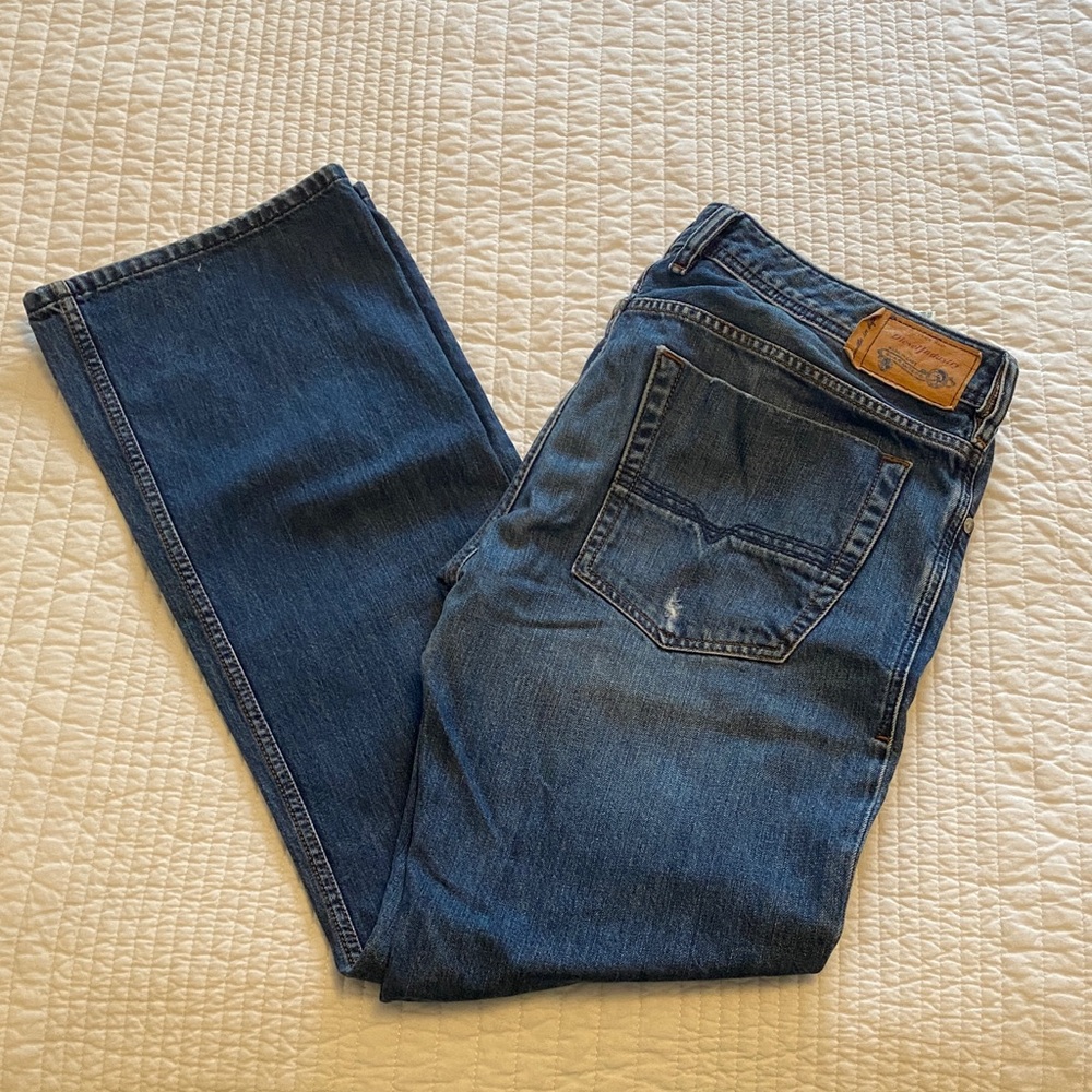 Men’s Diesel Classic Blue Denim Jeans Size 34/32